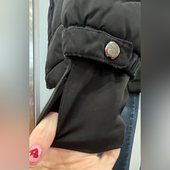 MADDEN GIRL Black Winter Parka Puffer Jacket with Hood - Picture 6 of 14